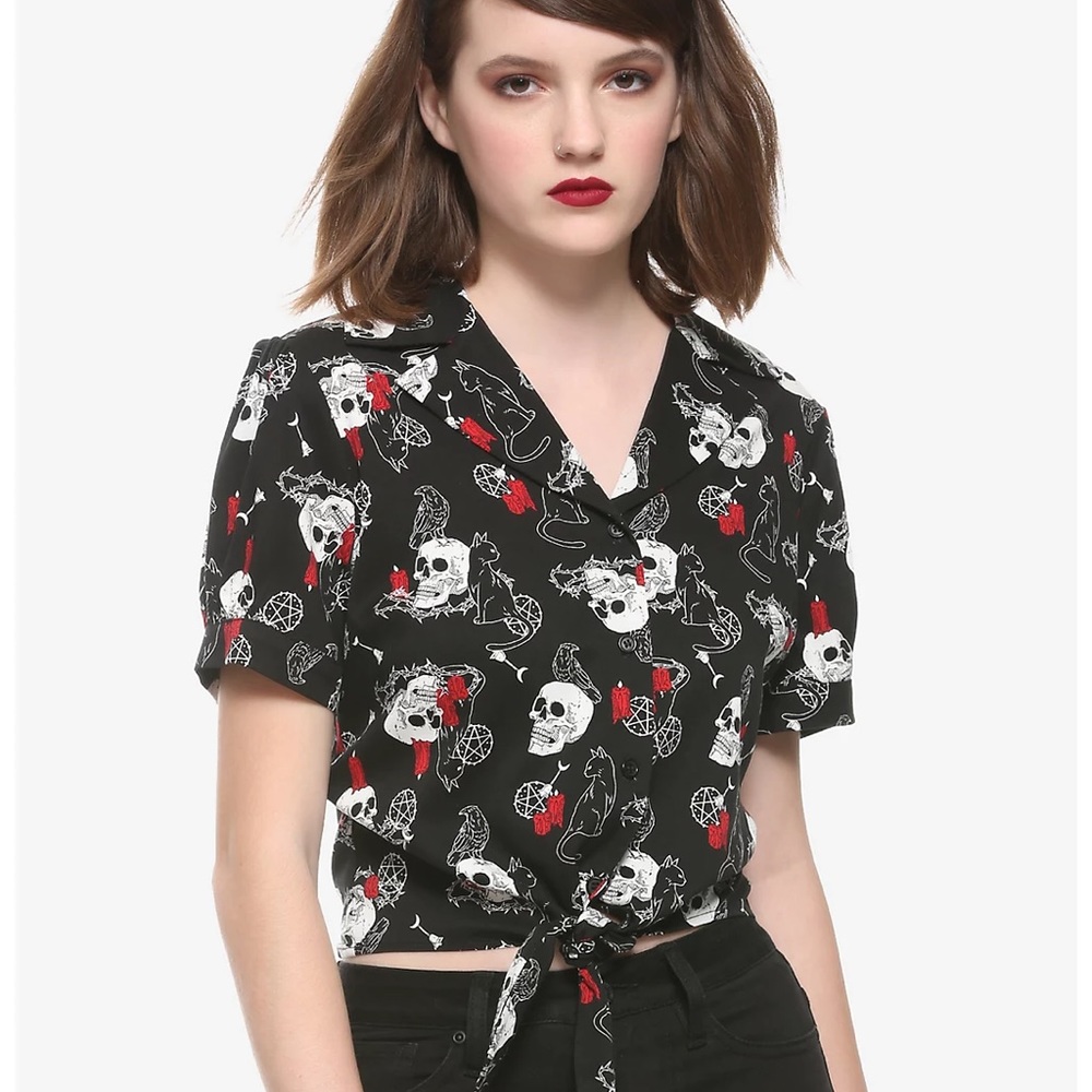 SOLD Chilling Adventures of Sabrina Button Down